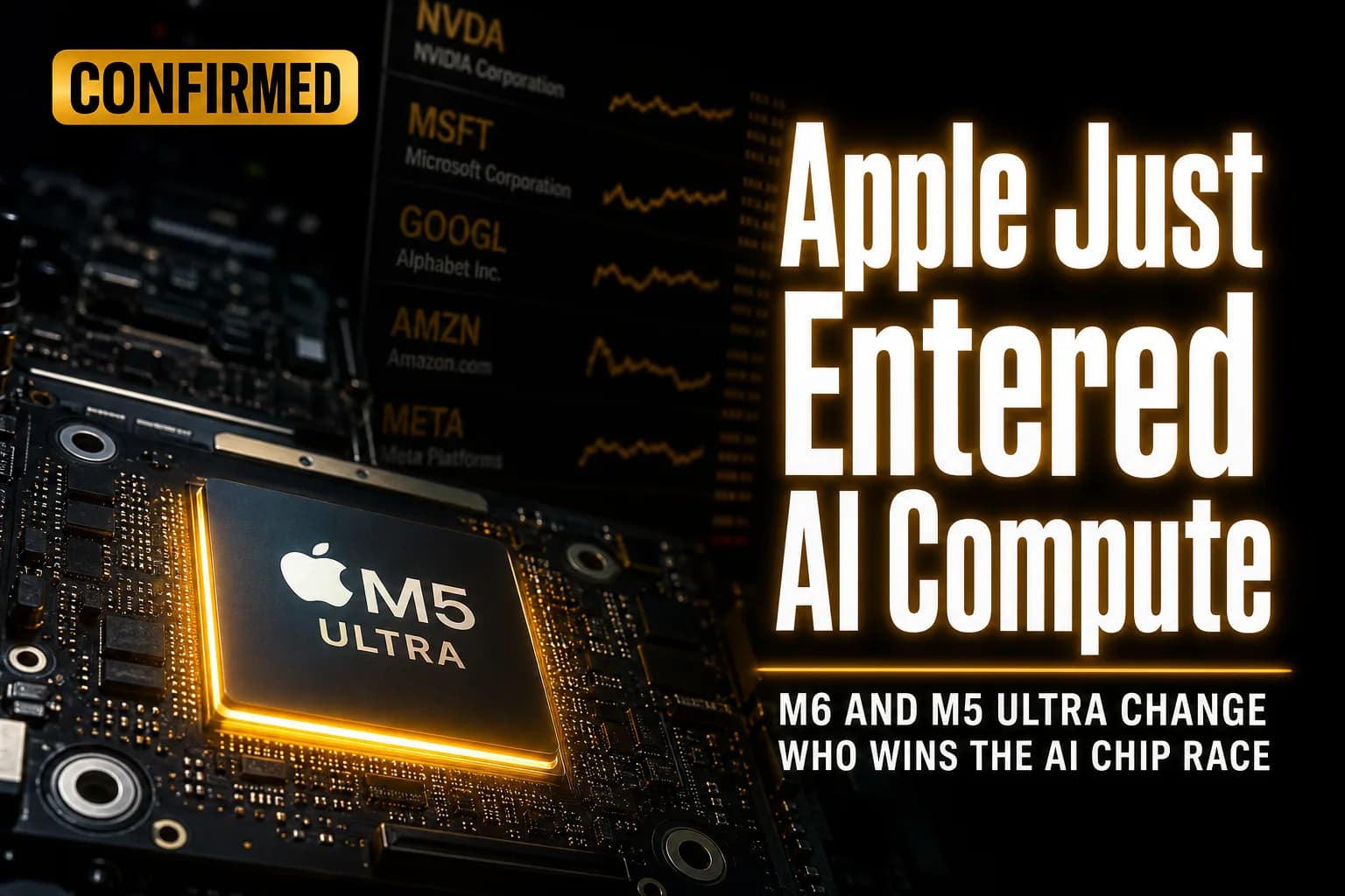 Apple's M6 and M5 Ultra Chips Just Complicated Every AI Compute Stocks Bet
