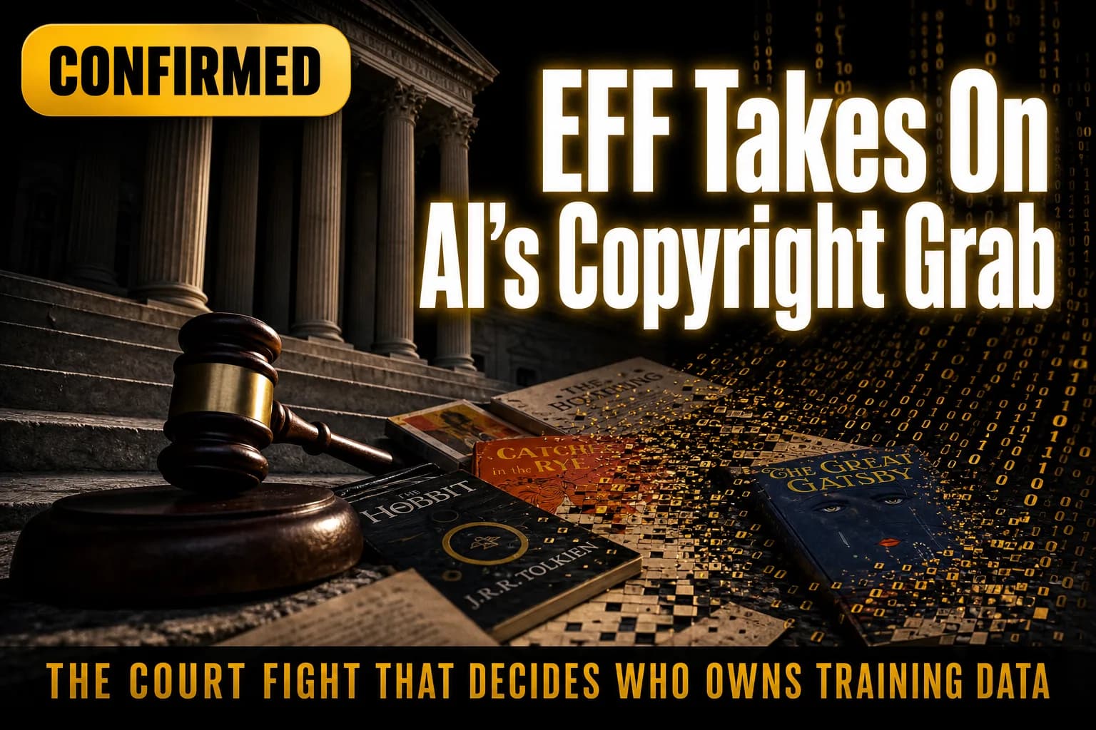 EFF Tells Courts: Stop Rewriting Copyright Law Because AI Is Trendy