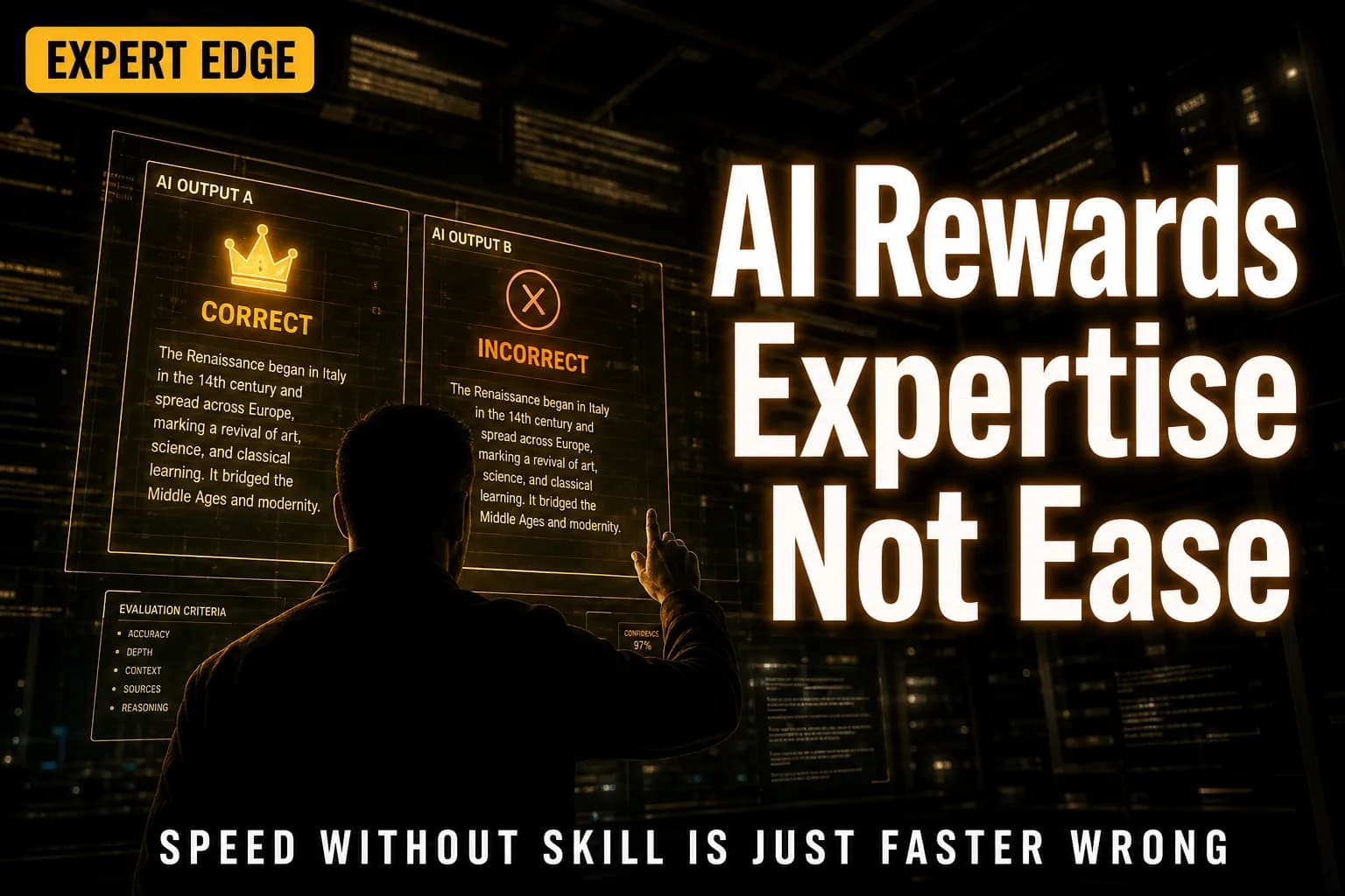 LLMs Reward Expertise: Why AI Makes Experts Faster, Not Obsolete
