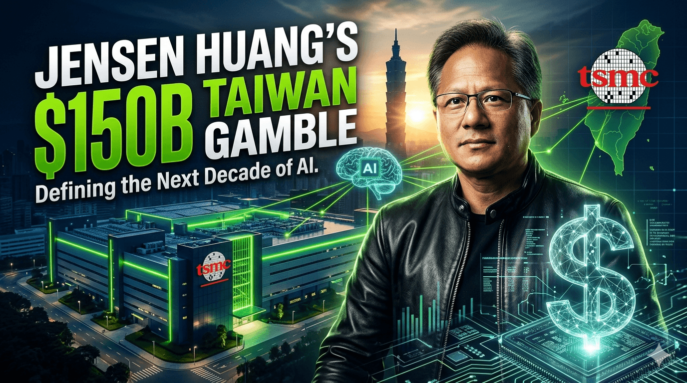 Jensen Huang's $150 Billion Taiwan Gamble Could Define the Next Decade of AI